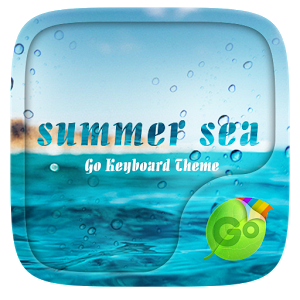 Скачать приложение Summer Sea GO Keyboard Theme полная версия на андроид бесплатно