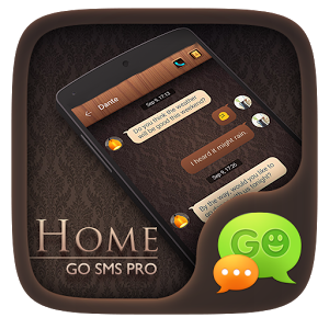 Скачать приложение (FREE) GO SMS PRO HOME THEME полная версия на андроид бесплатно
