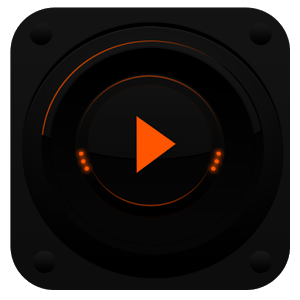 Скачать приложение PlayerPro TechnoOrange Skin полная версия на андроид бесплатно