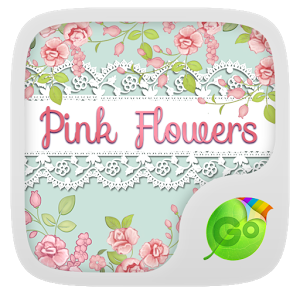 Скачать приложение Pink Flowers GO Keyboard Theme полная версия на андроид бесплатно