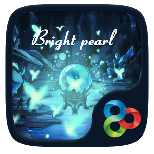 Скачать приложение Bright Pearl GO Launcher Theme полная версия на андроид бесплатно