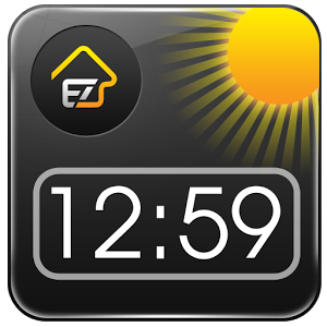 Скачать приложение EZ Clock & Weather Widget полная версия на андроид бесплатно