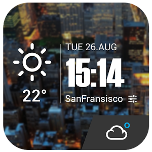 Скачать приложение Lock Screen Style Clock Widget полная версия на андроид бесплатно