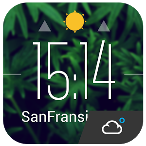 Скачать приложение Floating  clock weather widget полная версия на андроид бесплатно