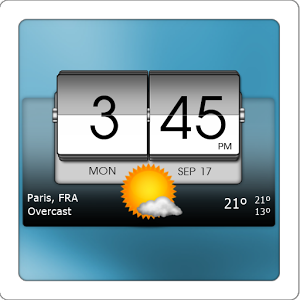Скачать приложение 3D flip clock & world weather полная версия на андроид бесплатно