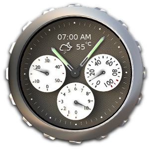 Скачать приложение Weather & Analog Clock Widget полная версия на андроид бесплатно