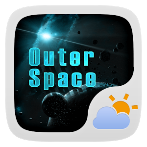 Скачать приложение OUTERSPACE THEME GO WEATHER EX полная версия на андроид бесплатно