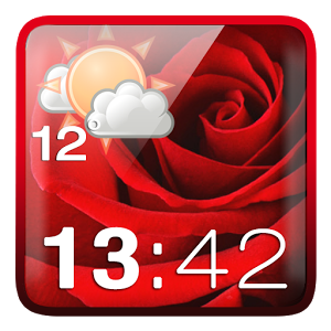 Скачать приложение Роуз: погода и часы виджет полная версия на андроид бесплатно