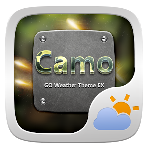 Скачать приложение CAMO THEME GO WEATHER EX полная версия на андроид бесплатно