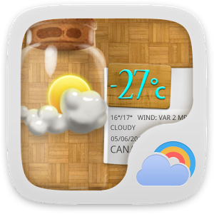 Скачать приложение Bottle Free Theme GO Weather полная версия на андроид бесплатно