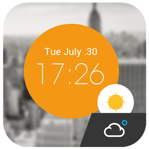Скачать приложение Colorful Clock Weather Widget полная версия на андроид бесплатно