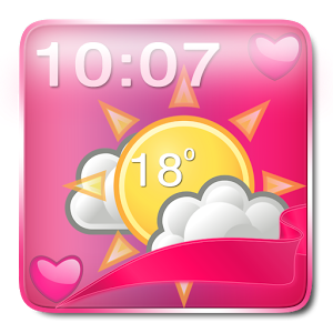 Скачать приложение Романтические часы виджет полная версия на андроид бесплатно