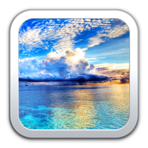 Взломанное приложение Sky and Sea Live Wallpaper для андроида бесплатно